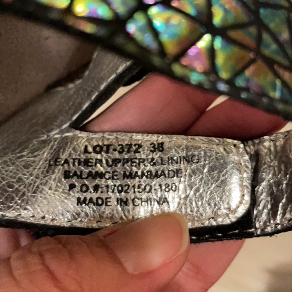 Alegria Loti Tectonic Iridescent Sandals #372 - Picture 7 of 7